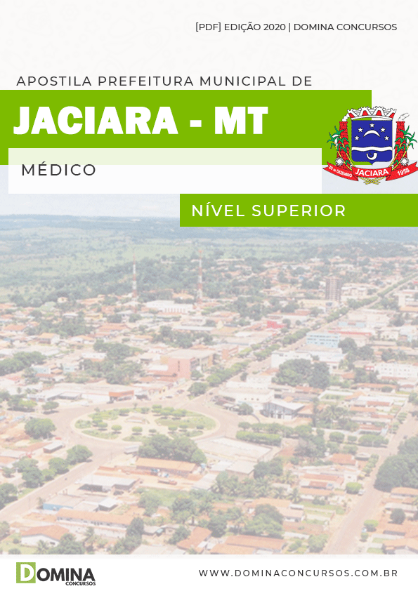 Apostila Concurso Público Pref Jaciara MT 2020 Médico