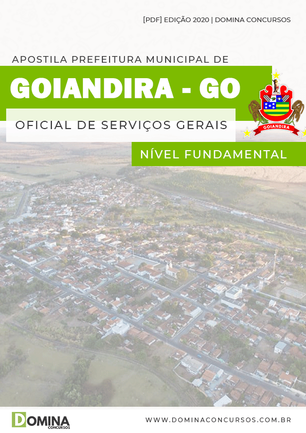 Apostila Concurso Pref Goiandira GO 2020 Merendeira