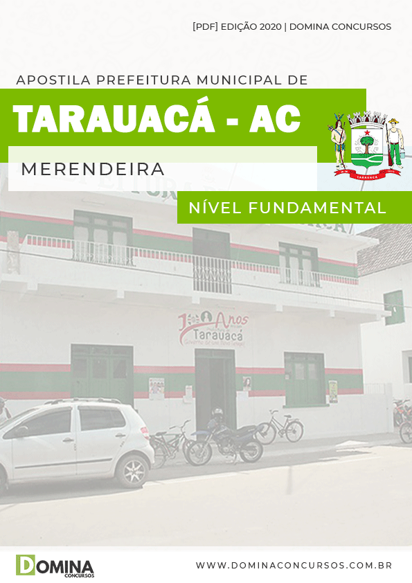Apostila Concurso Pref Tarauacá AC 2020 Merendeira