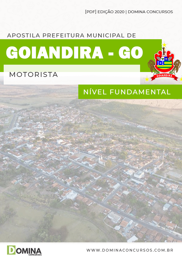 Apostila Concurso Pref Goiandira GO 2020 Motorista