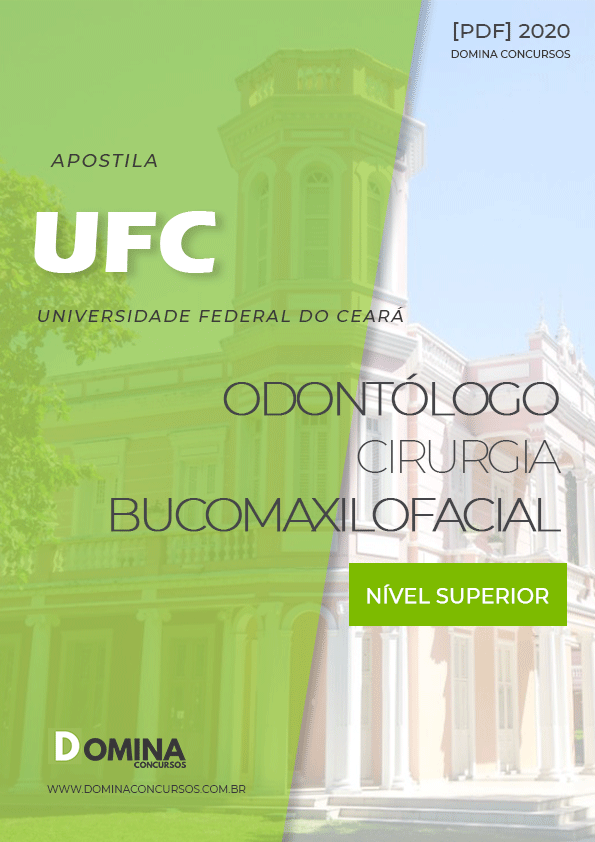 Apostila Seletivo UFC 2020 Odontólogo Bucomaxilofacial