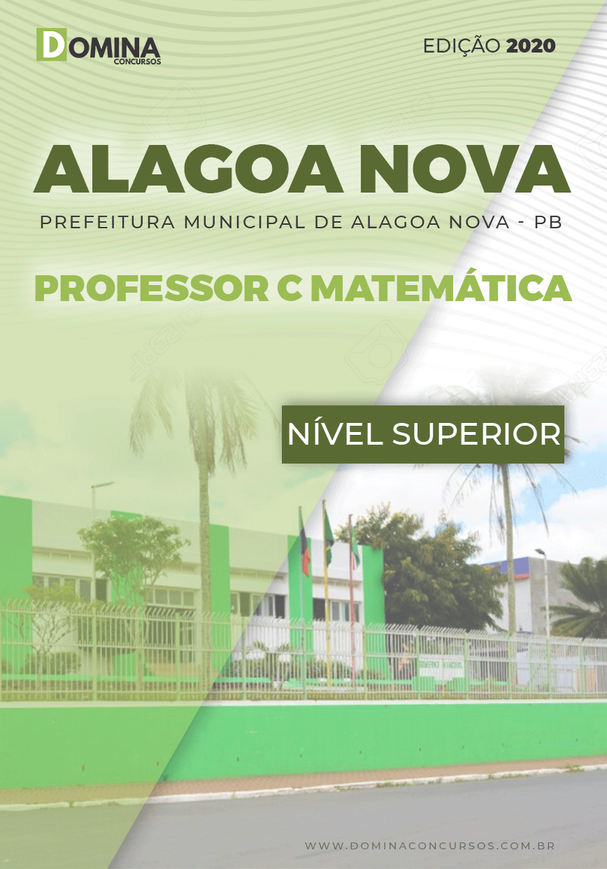 Apostila Alagoa Nova PB 2020 Professor C Matemática