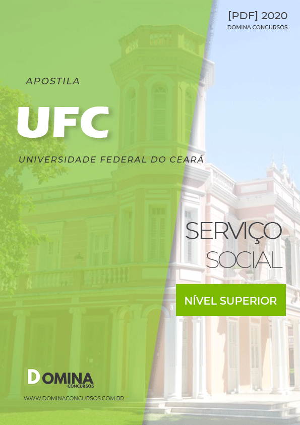 Apostila Processo Seletivo UFC 2020 Serviço Social