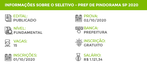 Apostila Pindorama SP 2020 Agente de Serviços Gerais