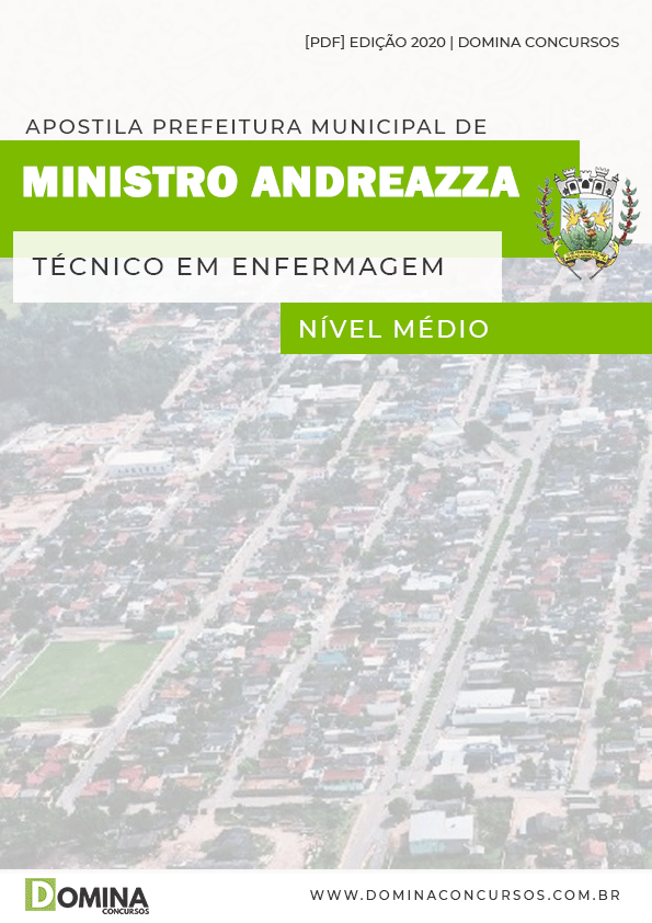 Apostila Ministro Andreazza RO 2020 Técnico em Enfermagem