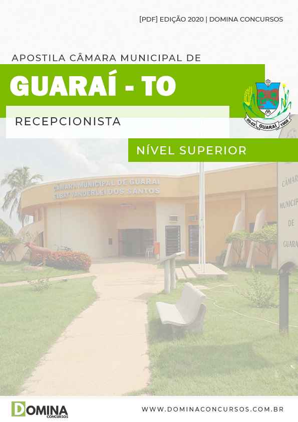 Apostila Concurso Pref Guaraí TO 2020 Técnico Legislativo
