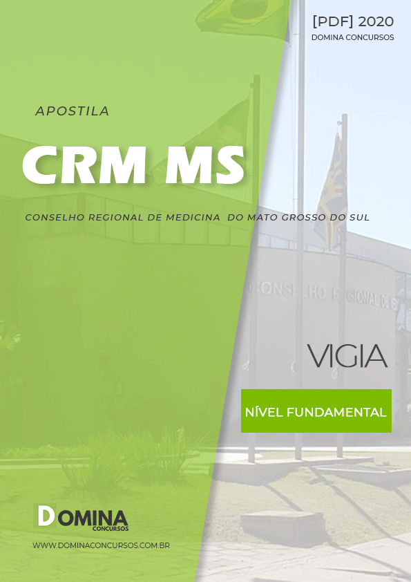 Apostila Concurso Público CRM MS 2020 Vigia