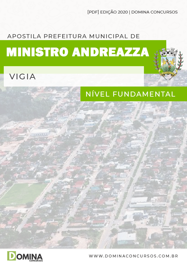 Apostila Concurso Ministro Andreazza RO 2020 Vigia