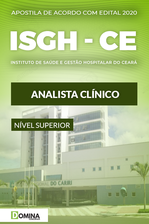 Apostila Concurso Público ISGH CE 2020 Analista de RH