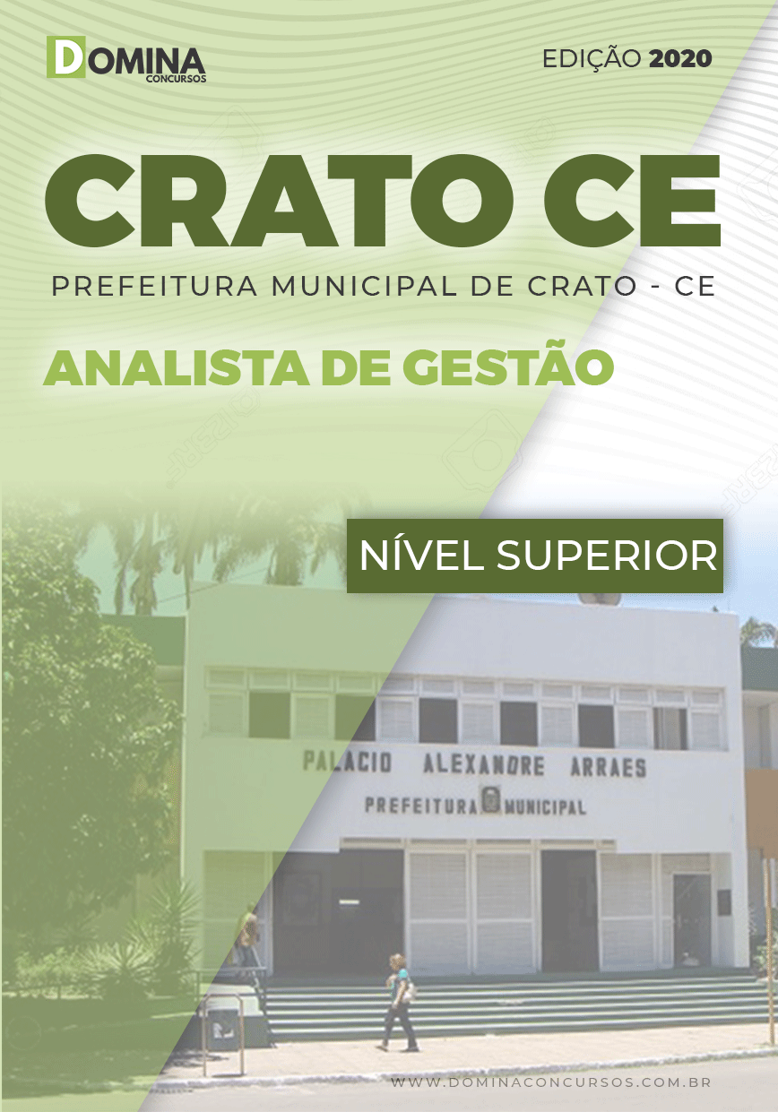 Apostila Concurso Pref Crato CE 2020 Analista de Gestão