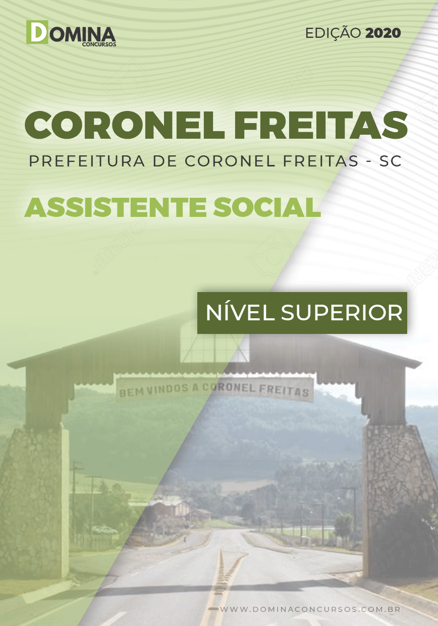 Apostila Pref Coronel Freitas SC 2020 Assistente Social