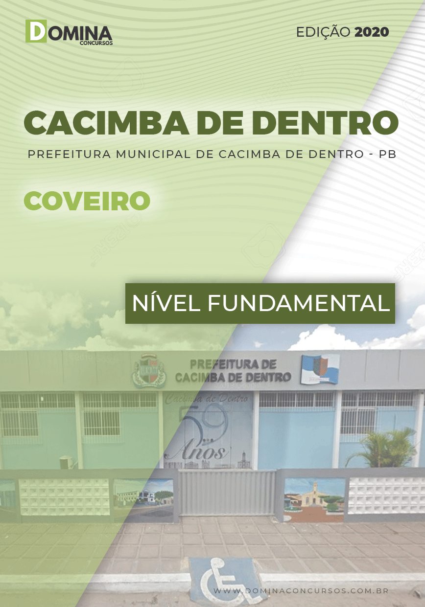 Apostila Pref Cacimba Dentro PB 2020 Coveiro