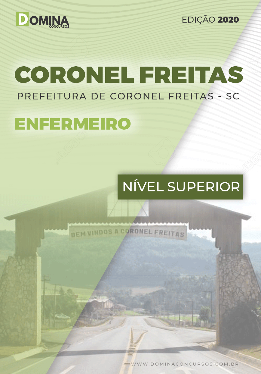 Apostila Concurso Coronel Freitas SC 2020 Enfermeiro