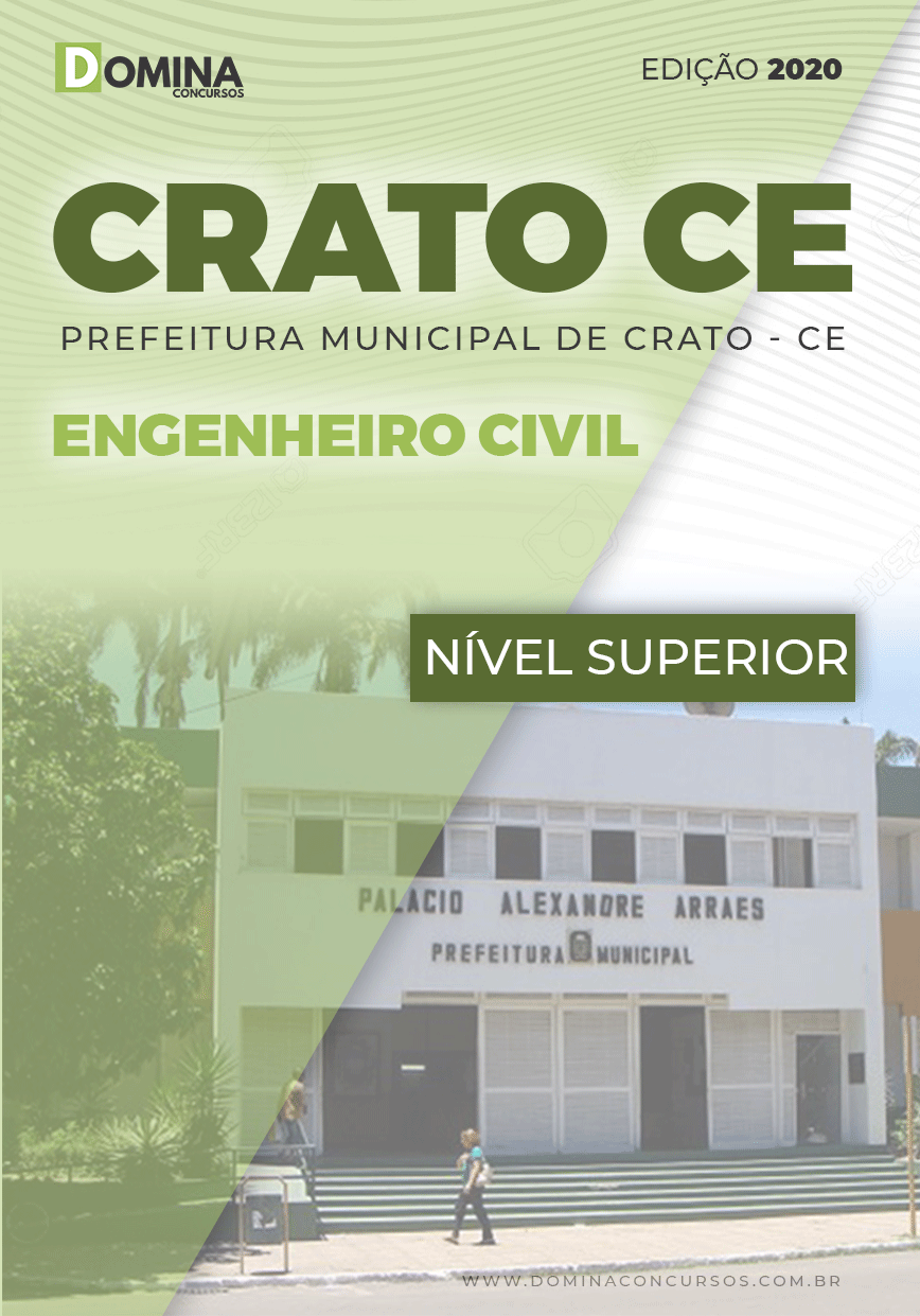 Apostila Concurso Pref Crato CE 2020 Engenheiro Civil
