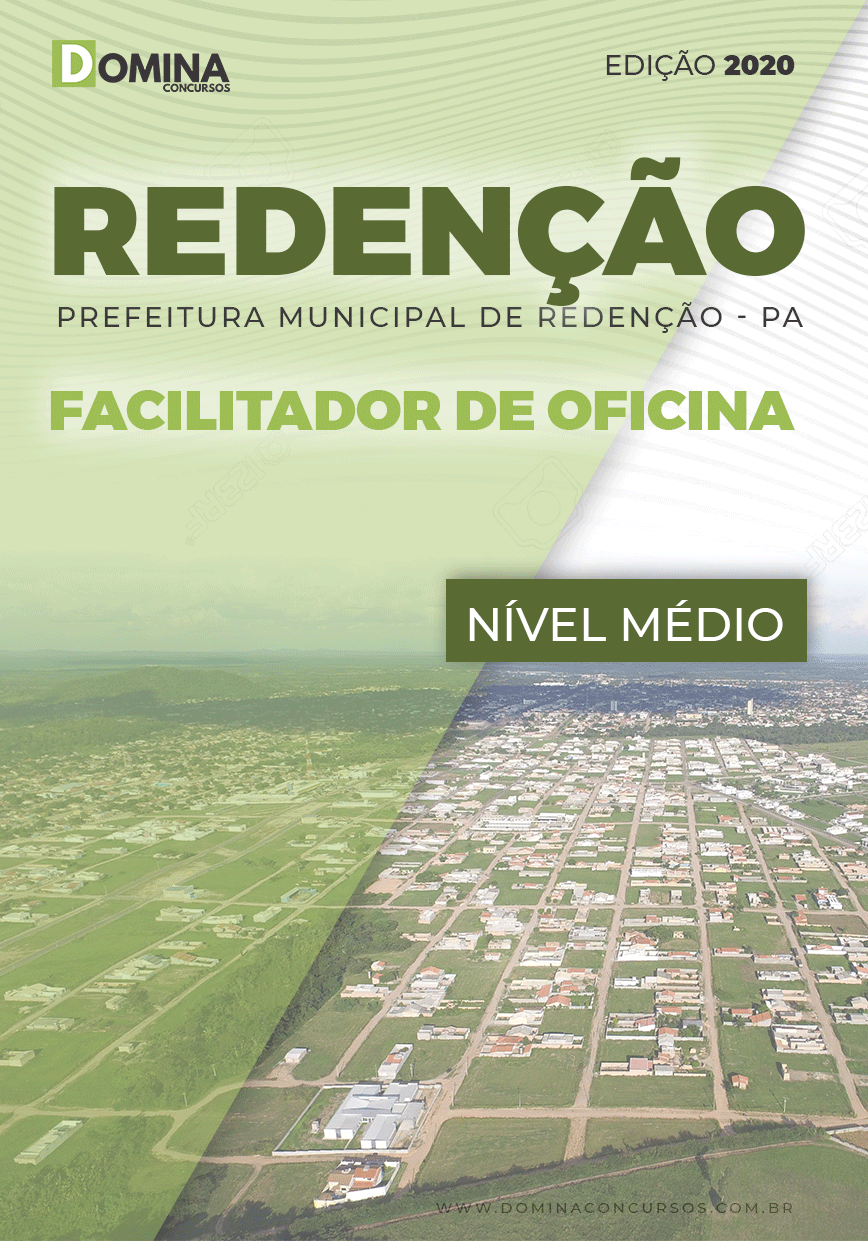 Apostila Concurso Pref Redenção PA 2020 Facilitador Oficina