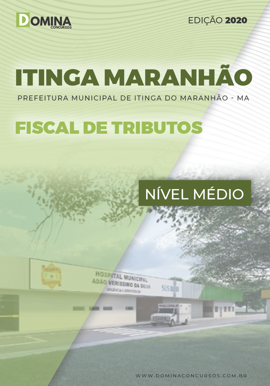 Apostila Itinga do Maranhão MA 2020 Fiscal de Tributos