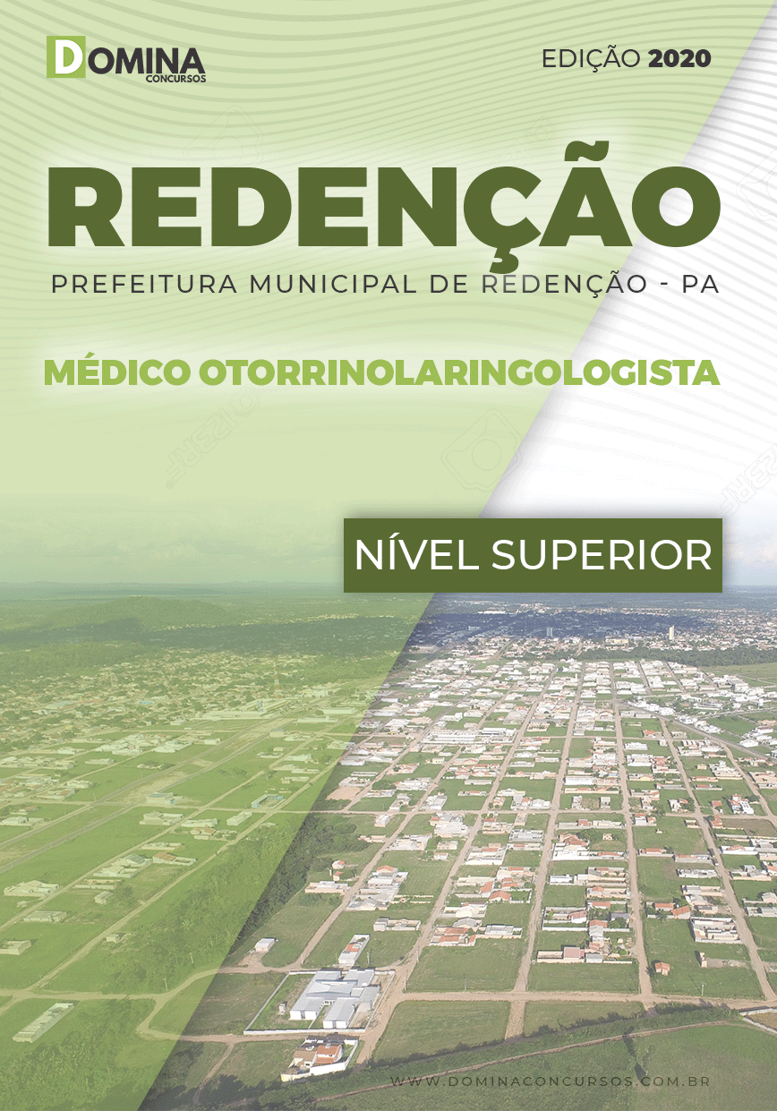 Apostila Pref Redenção PA 2020 Médico Otorrinolaringologista
