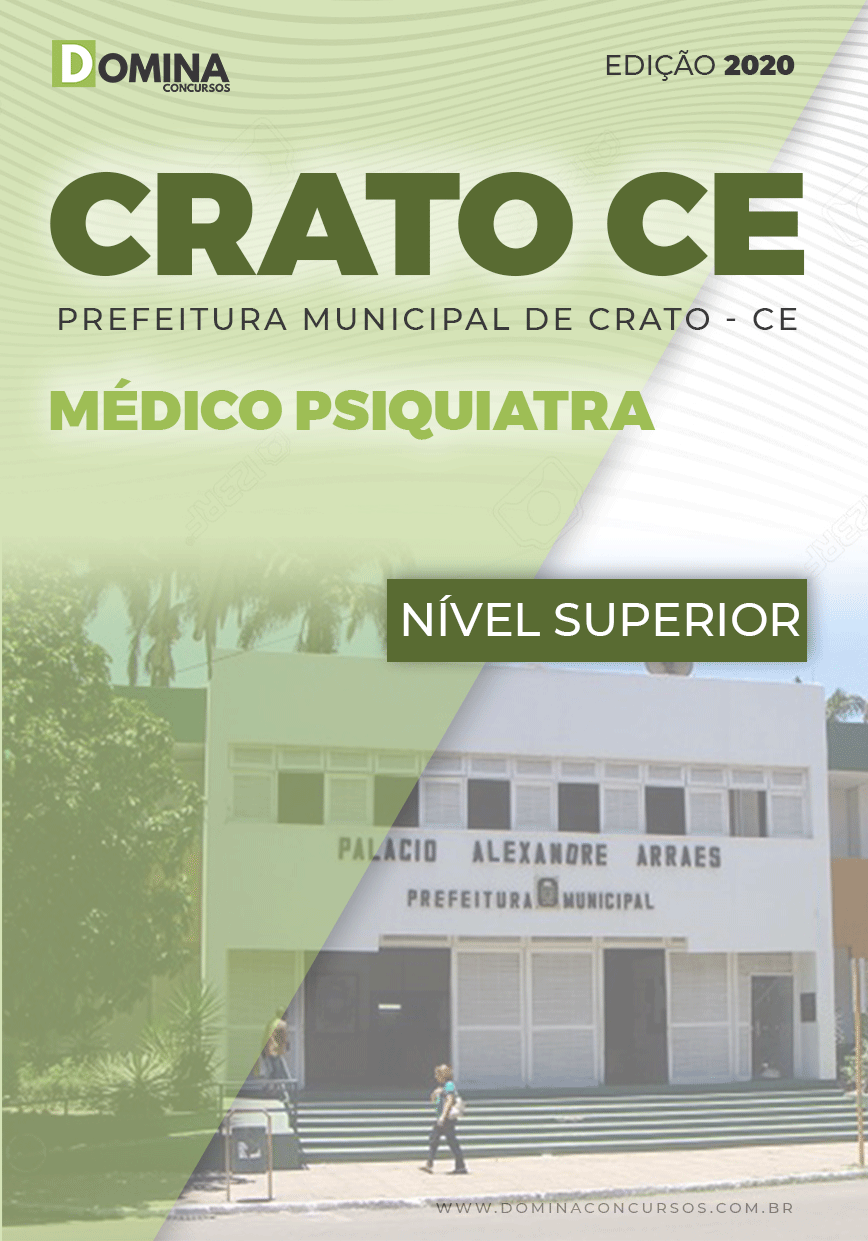 Apostila Concurso Pref Crato CE 2020 Médico Psiquiatra