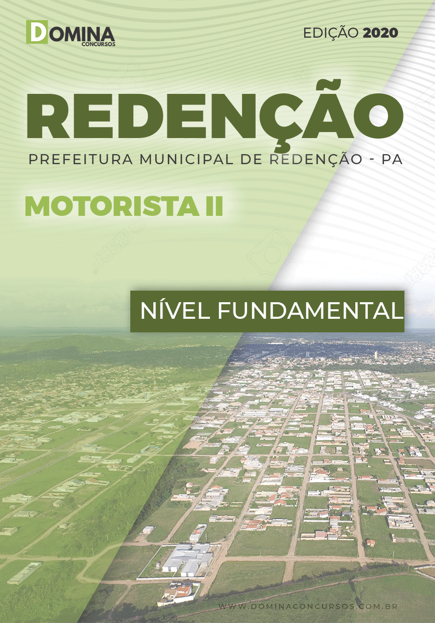 Apostila Concurso Pref Redenção PA 2020 Motorista II