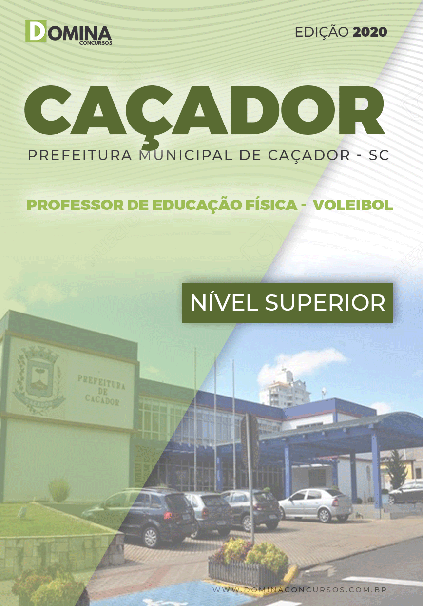 Apostila Concurso Pref Caçador SC 2020 Professor Voleibol