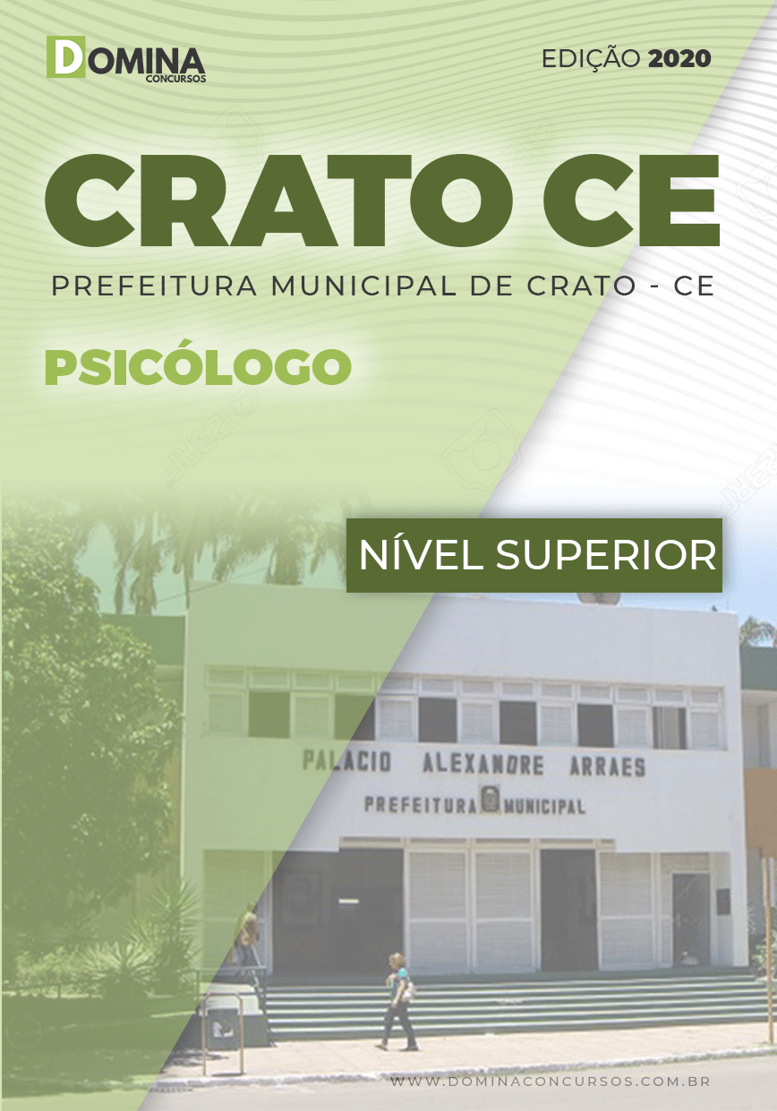 Apostila Concurso Público Pref Crato CE 2020 Psicólogo