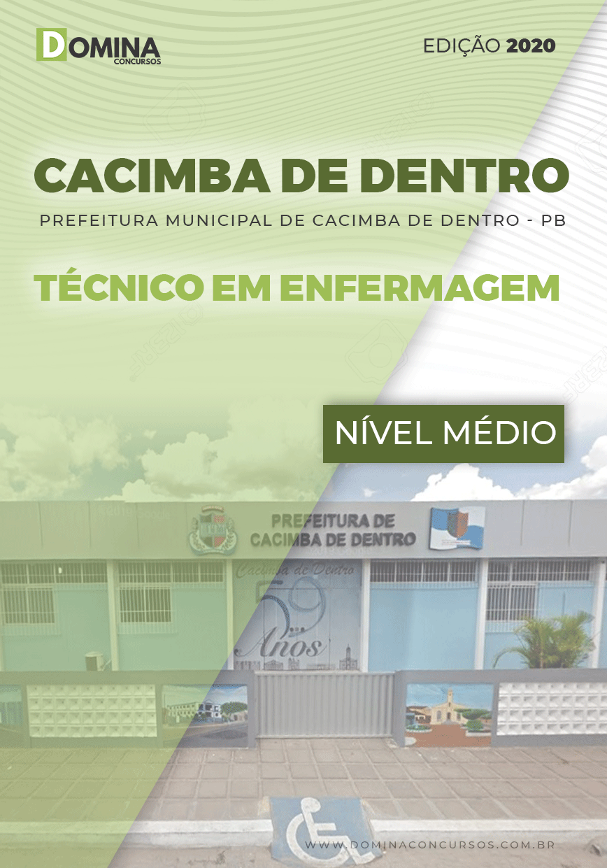 Apostila Pref Cacimba Dentro PB 2020 Técnico em Enfermagem