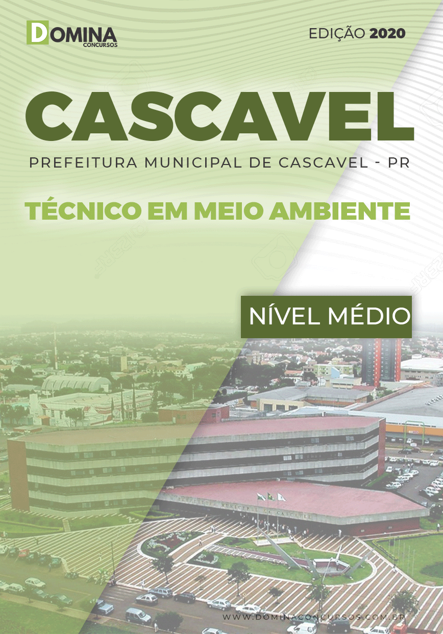 Apostila Cascavel PR 2020 Técnico em Meio Ambiente
