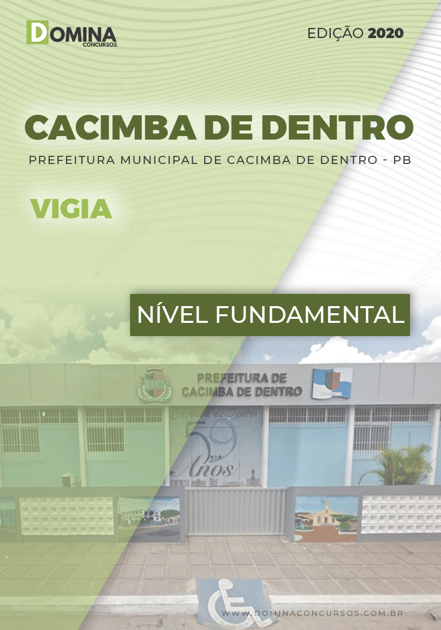 Apostila Pref Cacimba Dentro PB 2020 Vigia