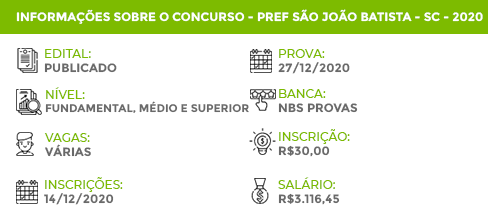 Apostila São João Batista 2020 Auxiliar de Serviços Gerais