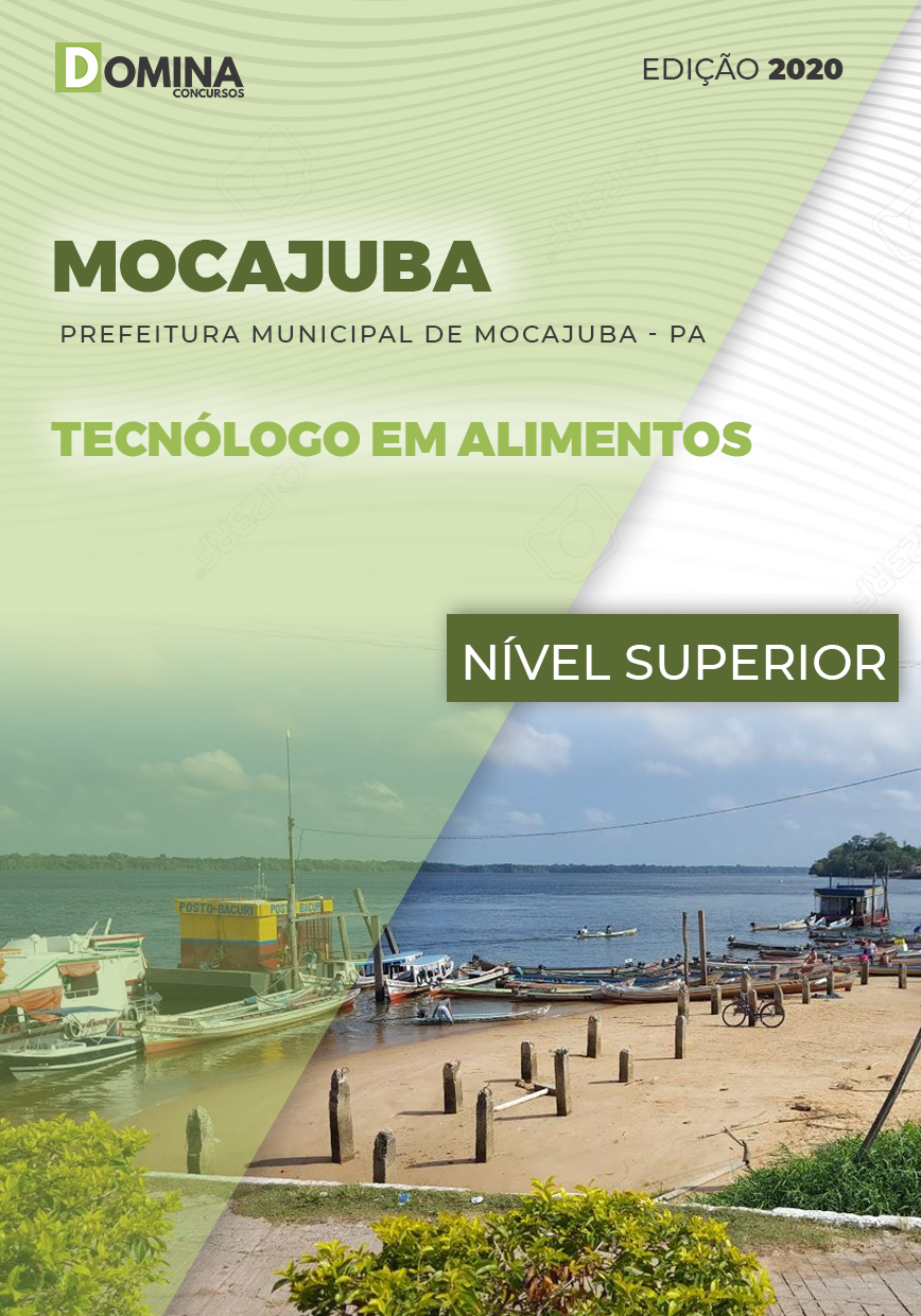 Apostila Mocajuba PA 2020 Tecnólogo de Alimentos