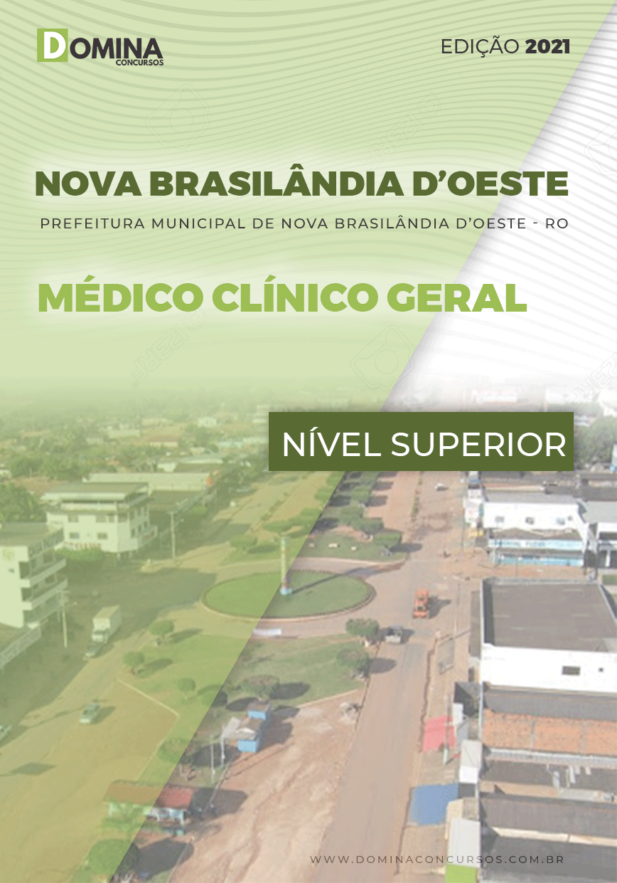 Apostila Nova Brasilândia D Oeste RO 2021 Médico Clínico Geral
