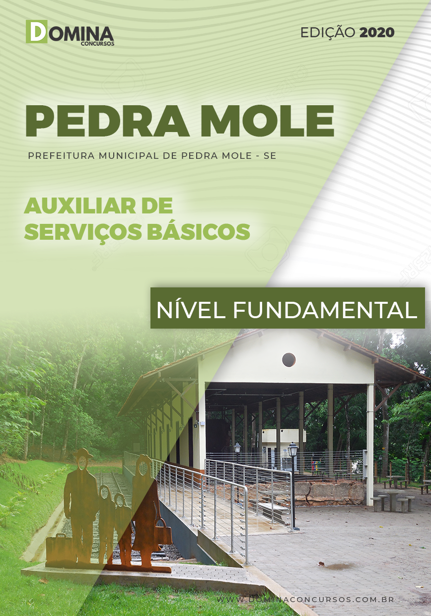 Apostila Pref Pedra Mole SE 2021 Auxiliar de Serviços Básicos