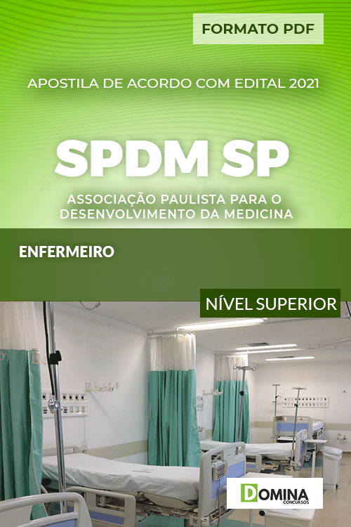 Apostila Concurso SPDM SP 2021 Enfermeiro