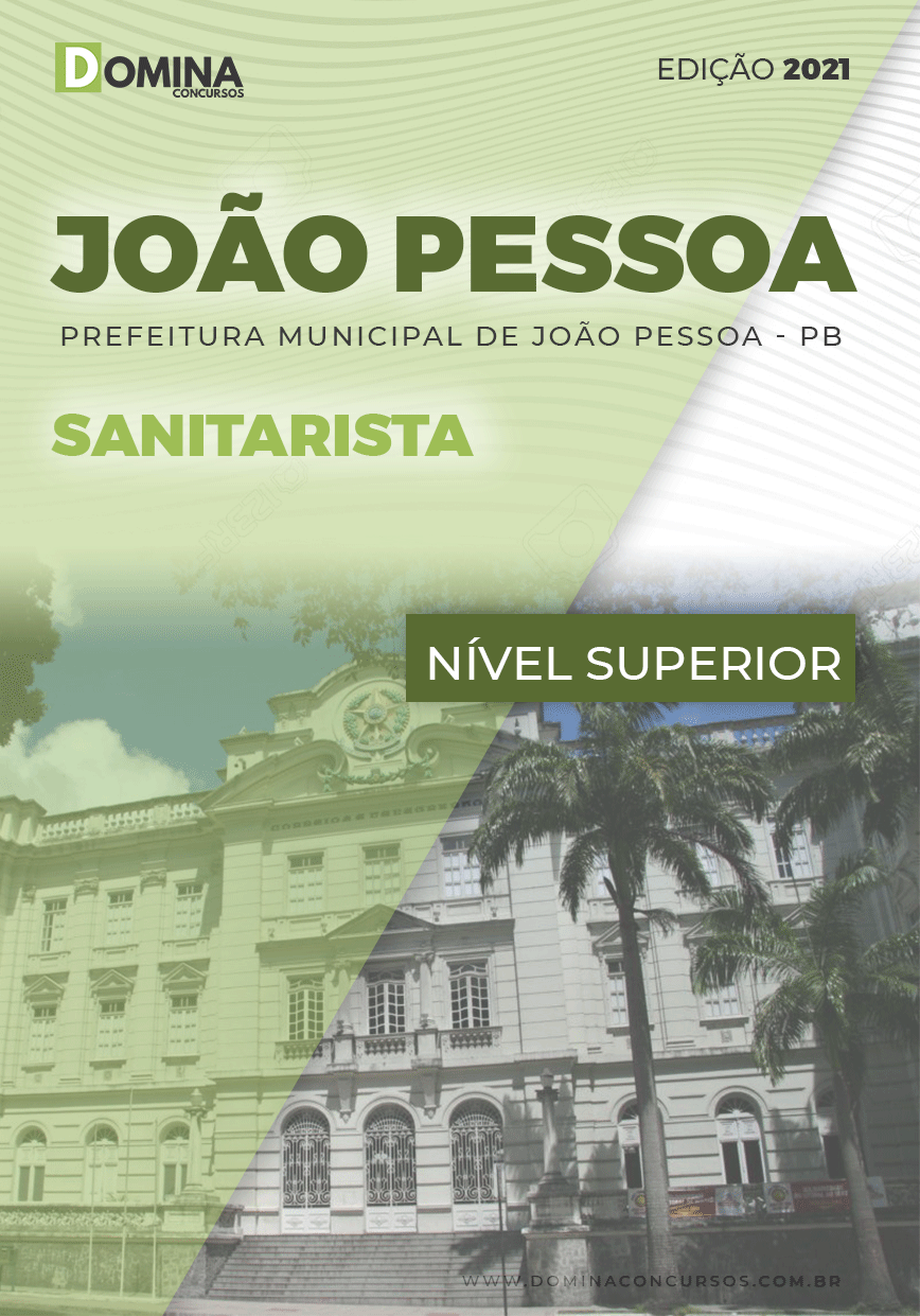 Apostila Concurso Pref João Pessoa PB 2021 Sanitarista