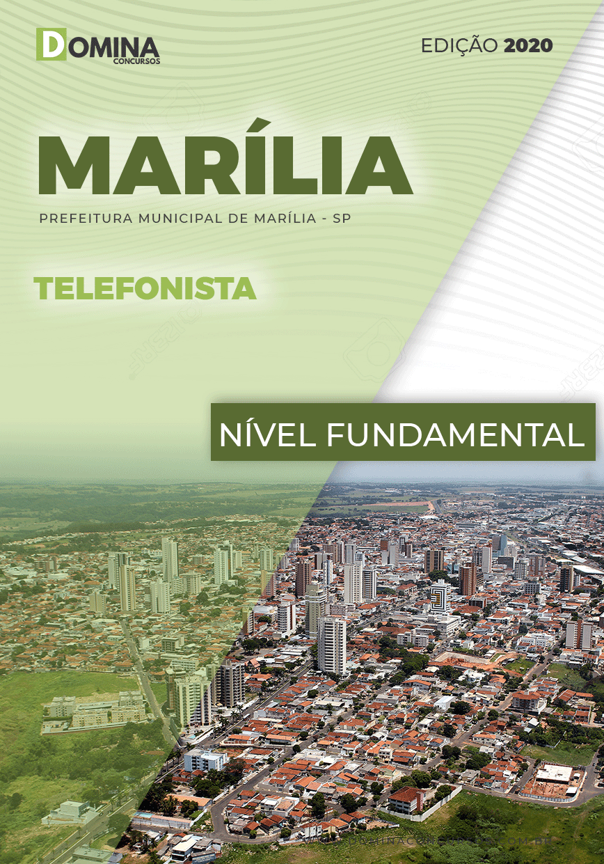 Apostila Concurso Público Pref Marília SP 2021 Telefonista