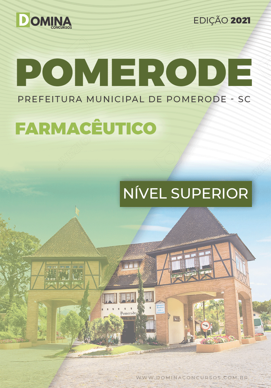 Apostila Seletivo Pref Pomerode SC 2021 Farmacêutico