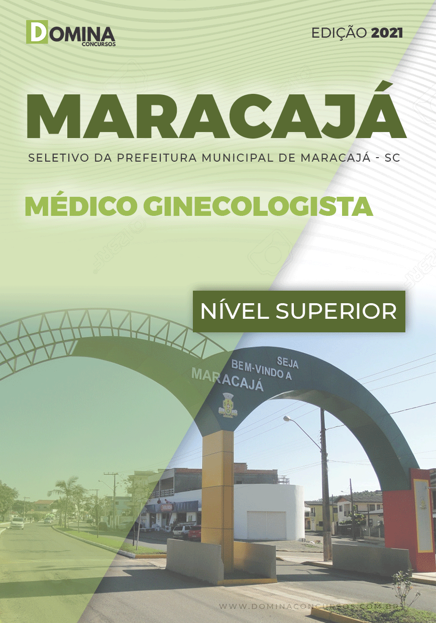 Apostila Seletivo Pref Maracajá SC 2021 Médico Ginecologista