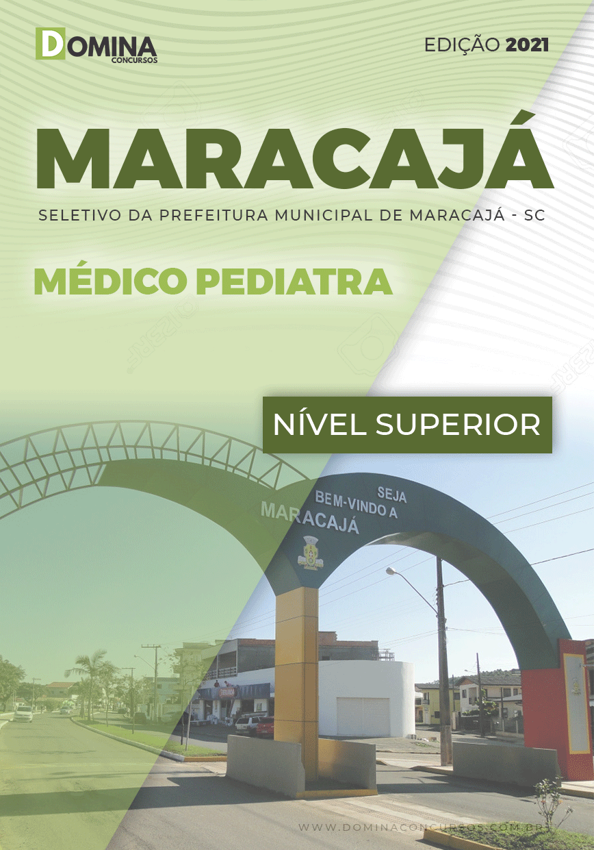 Apostila Seletivo Pref Maracajá SC 2021 Médico Pediatra