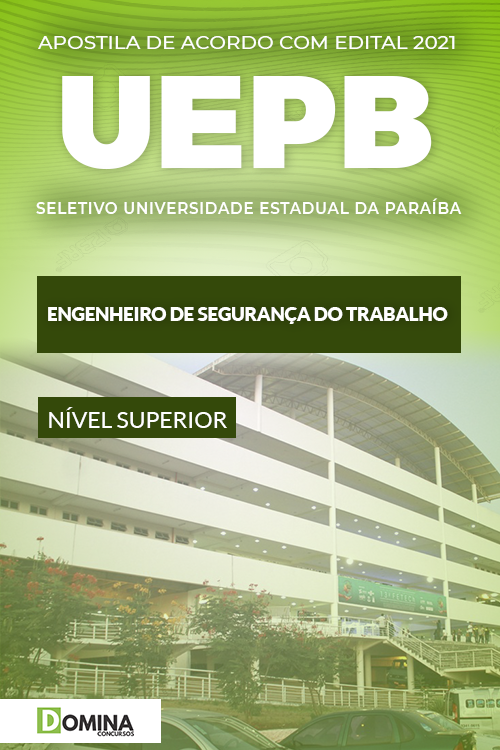 Apostila UEPB 2021 Engenheiro de Segurança do Trabalho