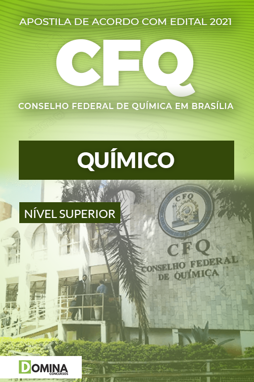 Apostila Concurso Público CFQ DF 2021 Químico
