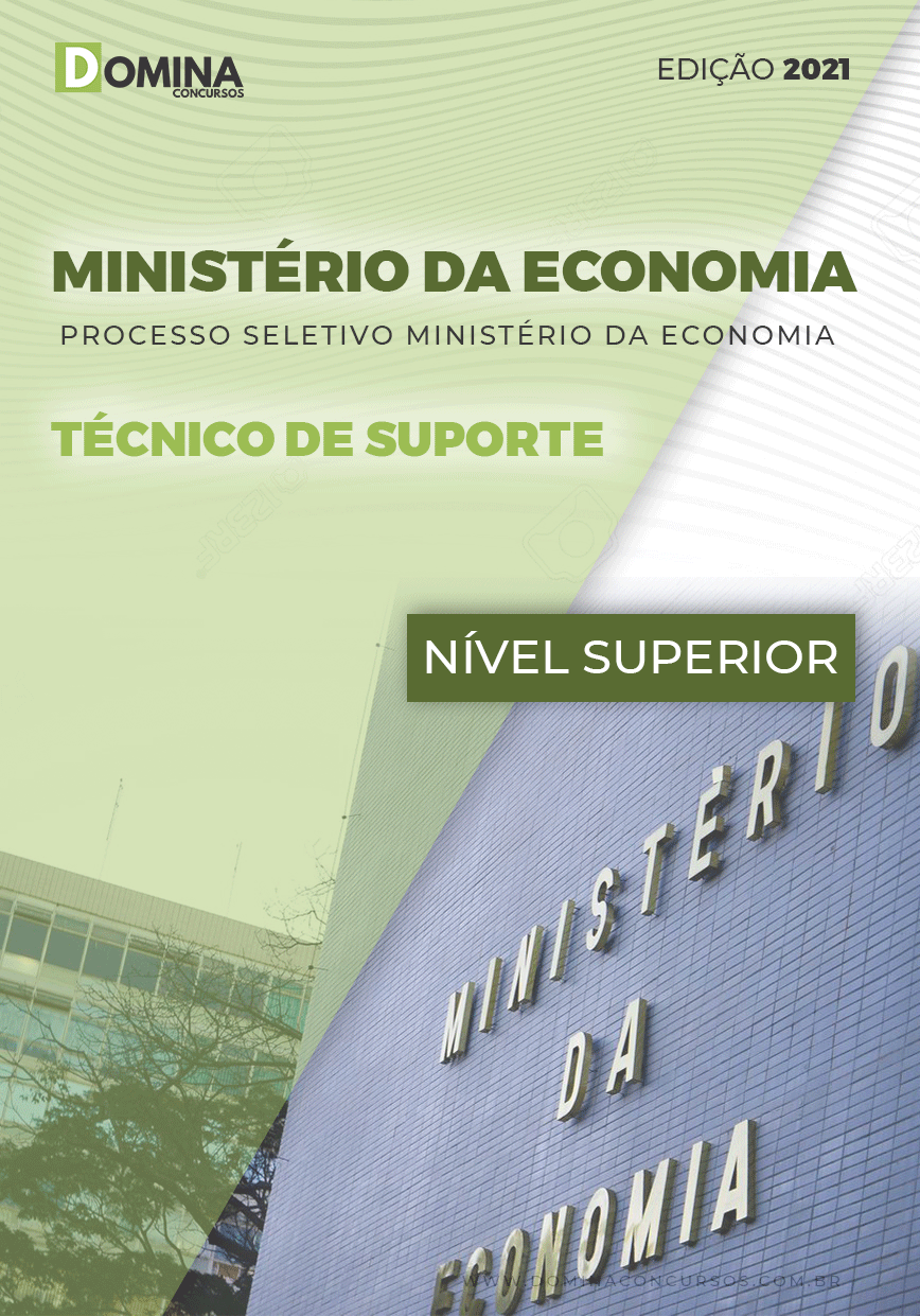 Apostila Ministério da Economia 2021 Técnico de Suporte I