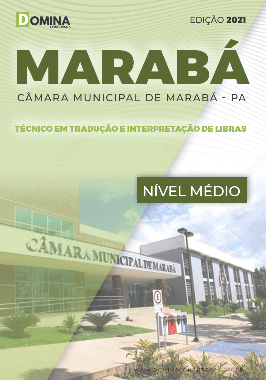 Apostila Câmara Marabá PA 2021 Tradutor Intérprete Libras