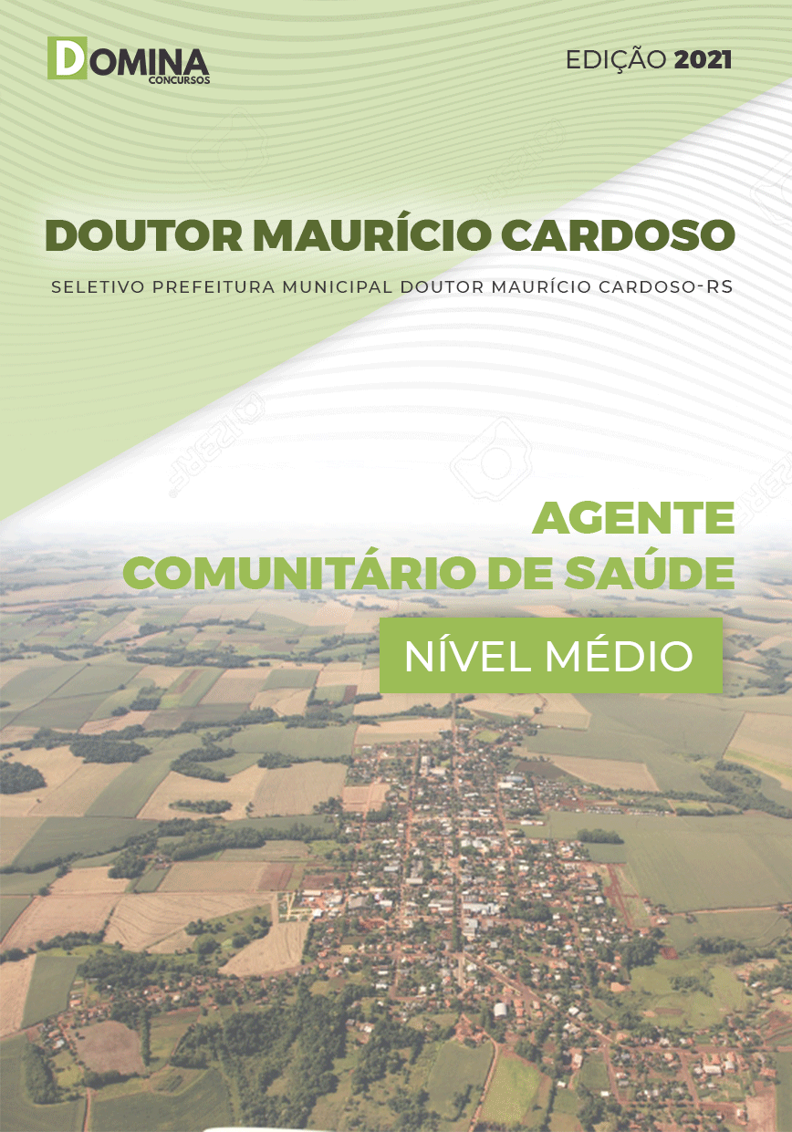 Apostila Pref Doutor Maurício Cardoso RS 2021 Agt Comunitário Saúde
