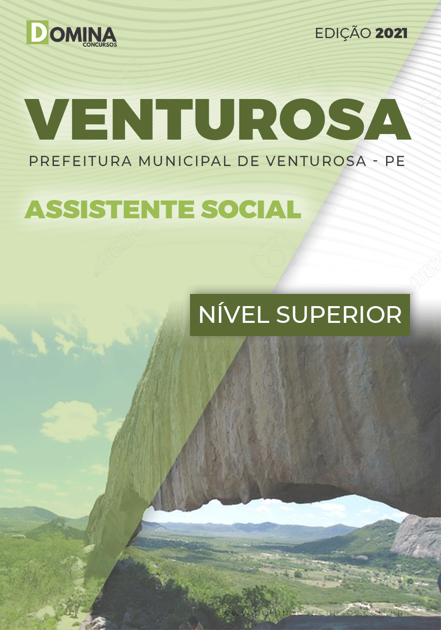 Apostila Concurso Pref Venturosa PE 2021 Assistente Social