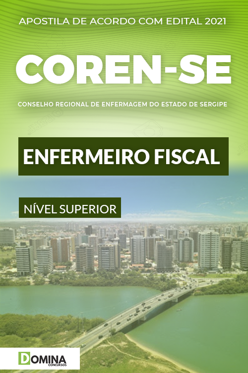 Apostila Concurso COREN SE 2021 Enfermeiro Fiscal