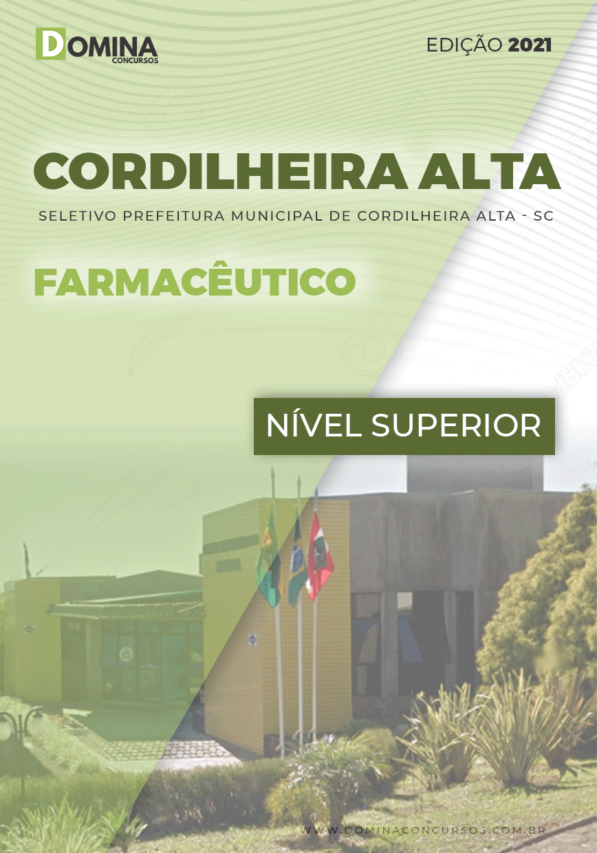 Apostila Seletivo Pref Cordilheira Alta SC 2021 Farmacêutico