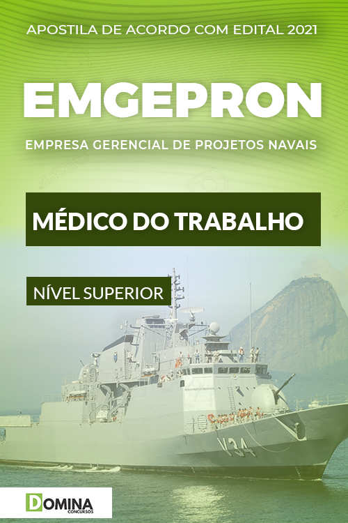 Apostila Concurso EMGEPRON 2021 Médico do Trabalho