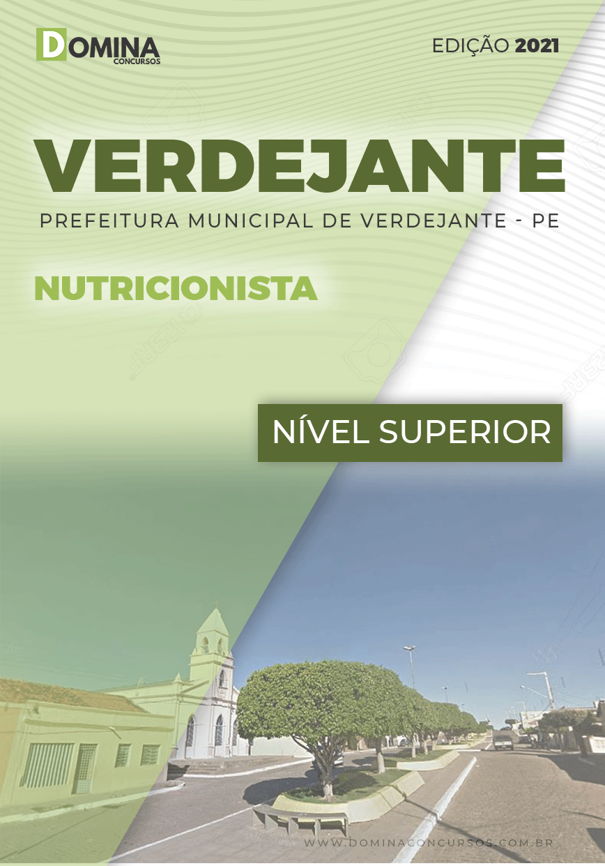 Apostila Concurso Verdejante PE 2021 Nutricionista