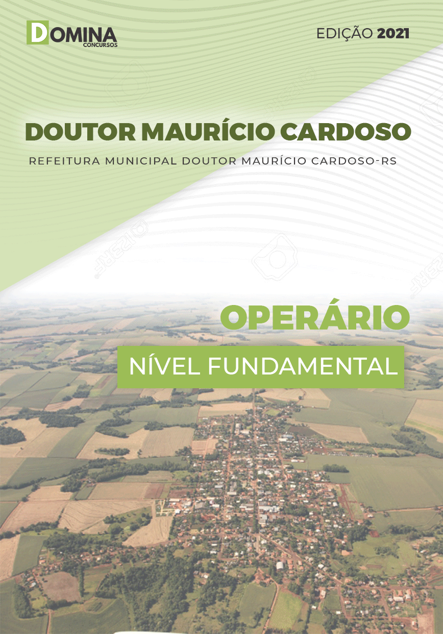 Apostila Pref Doutor Maurício Cardoso RS 2021 Operário