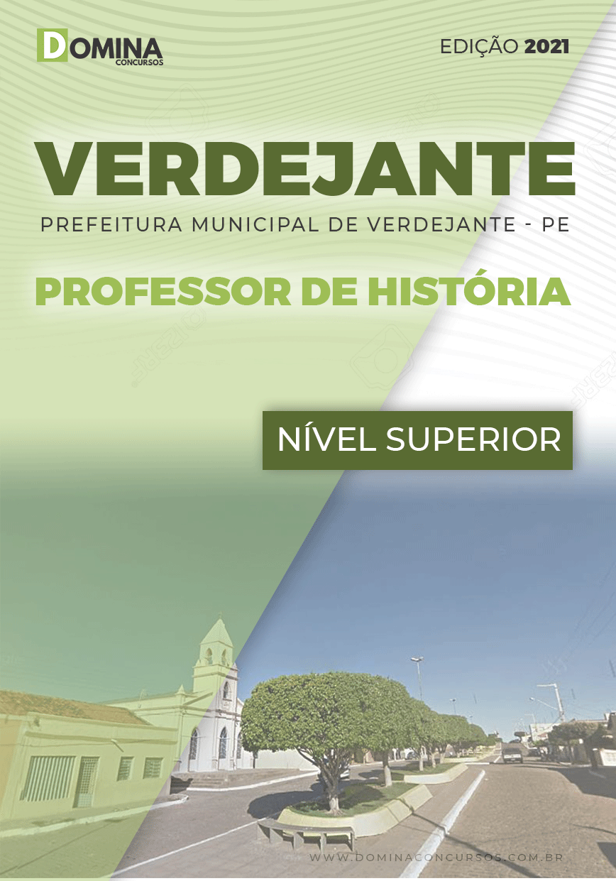 Apostila Concurso Verdejante PE 2021 Professor História